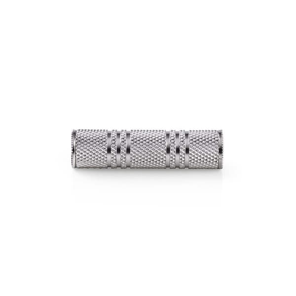 Nedis Stereo Audio Adapter | 3.5 mm Hun | 3.5 mm Hun | Nikkel belagt | Rett | Metall | Sølv | 1 stk. | Boks