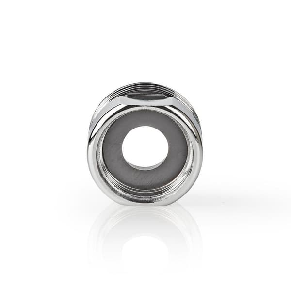 Nedis Slangeadapter | 1/2'' | 3/4'' | Metal | Sølv