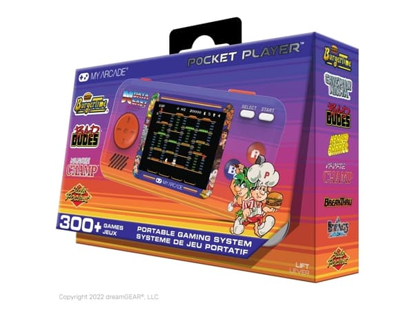 MY ARCADE POCKET PLAYER DATA EAST 308 GAMES DGUNL-4127