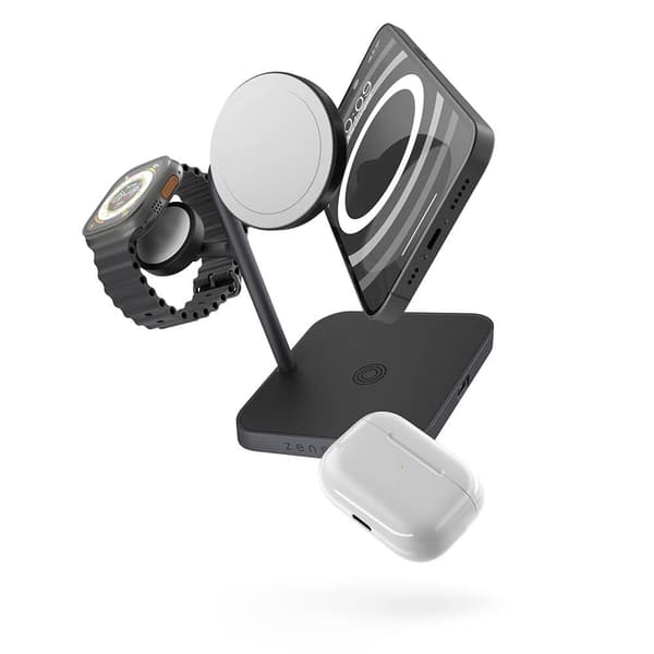Zens Laddstation Magsafe 4in1