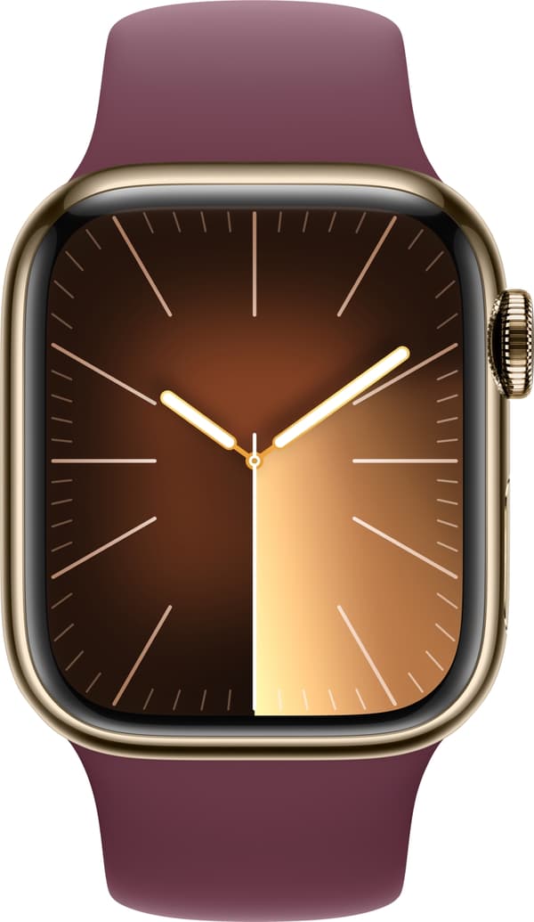 Apple Watch 41 mm Mulberry Red Sport-armbånd, S/M (MT333)
