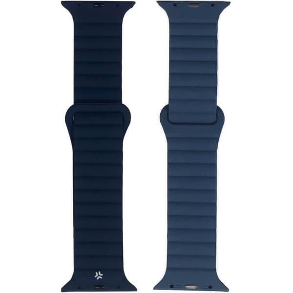 Celly Armband till Apple Watch 42/44/45mm Magnetiskt Blå