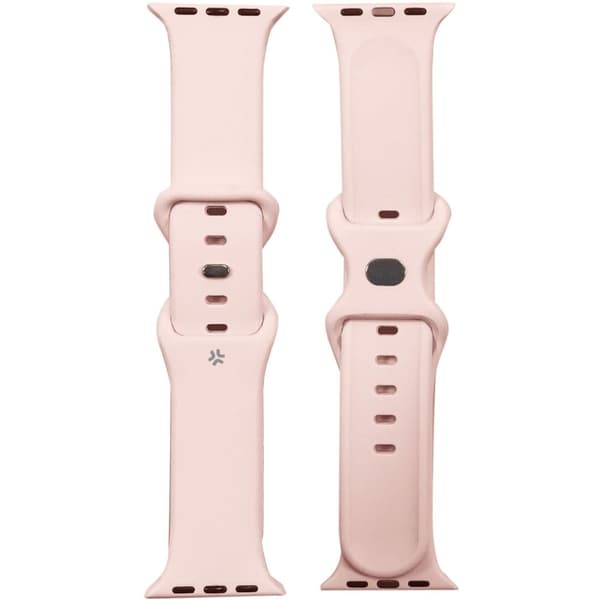 Celly Armbånd for Apple Watch 42/44/45mm Silikon Rosa