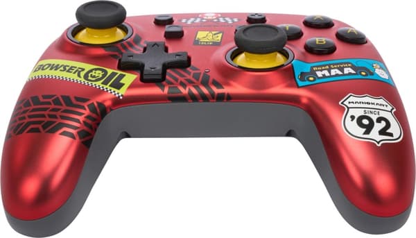 PowerA Nano Wired Controller -peliohjain, Mario Kart: Racer Red, Switch