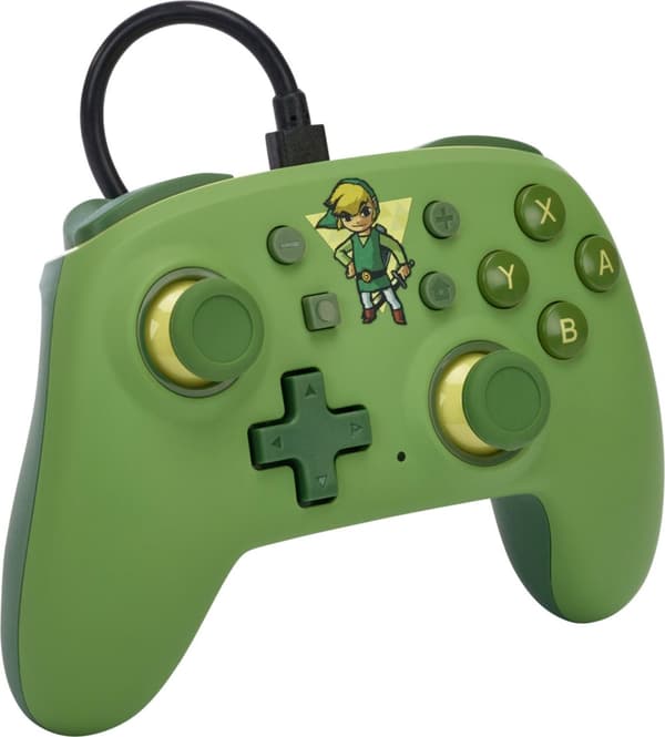 PowerA Nano kablet controller, Toon Link, Switch