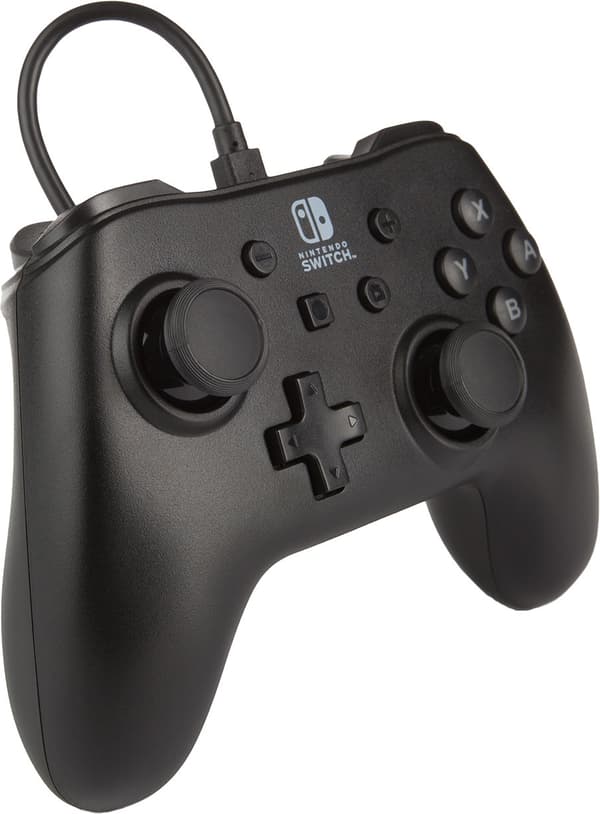 PowerA Wired Controller spilcontroller, sort, Switch
