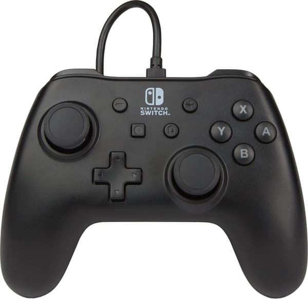PowerA Wired Controller spilcontroller, sort, Switch