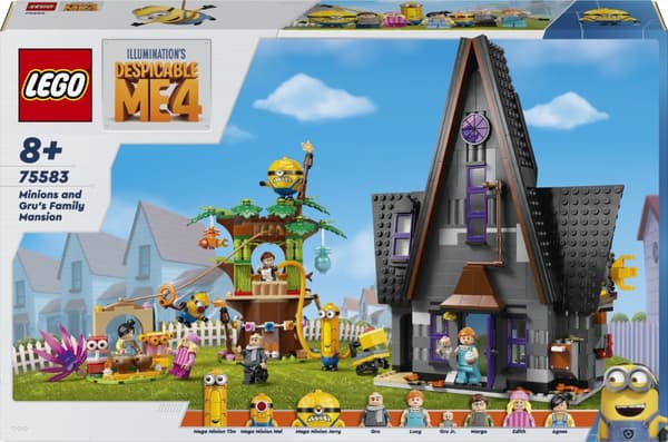 LEGO Minions 75583 - Tante og Grus hus