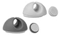 Miniatyrbild 1 av 2: DeLOCK Adhesive cable holder, 6-pack, 3x grey, 3x white, TRP