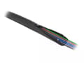 Miniatyrbillede 4 af 4: DeLOCK Braided Sleeve with zip fastener heat-resistant 1 m x 50 mm