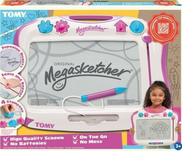 TOMY Megasketcher disappearing pen purple E73512 /6