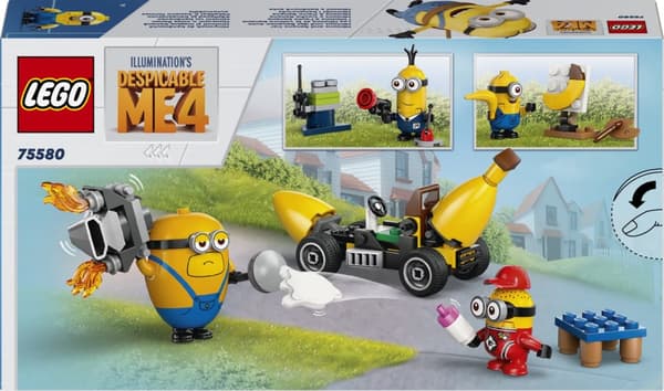 LEGO Minions 75580 - Kätyrit ja banaaniauto