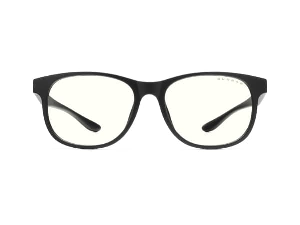 Gunnar Optiks Rush, Unisex, Oval, Klassisk, Svart, Nylon, Normal passform