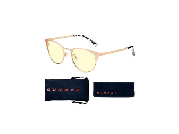 Gunnar Optiks Apex, Unisex, Oval, Spilling, Gull, Rav, 5,1 cm