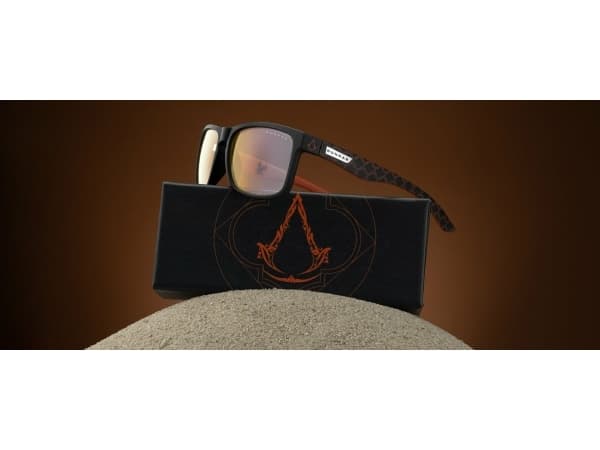 Gunnar Optiks Intercept Assassin’s Creed: Mirage Edition, Unisex, Rektangel, Klassisk, Multi, Plast, Bärnsten
