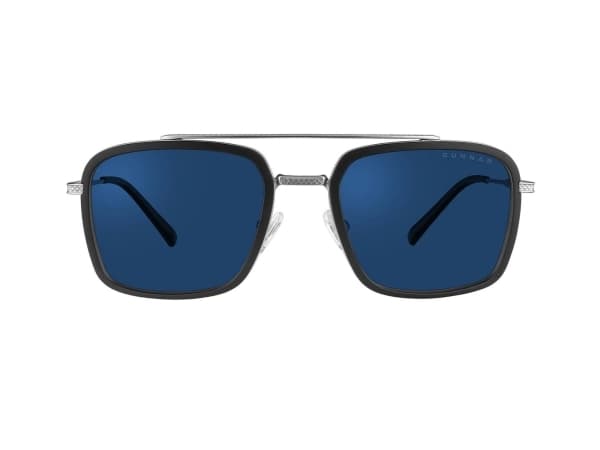 Gunnar Optiks EDI-12311, Unisex, Torg, Mode, Rostfritt stål, Rostfritt stål, Blå