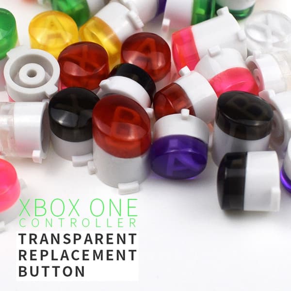 Til Xbox One S One Elite Controller ABXY erstatningsknapper - Orange
