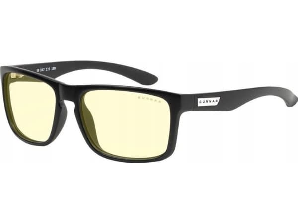 Gunnar Optiks INTERCEPT, Rektangel, Spela, Svart, Bärnsten