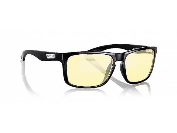 Gunnar Optiks INTERCEPT, Rektangel, Spela, Svart, Bärnsten
