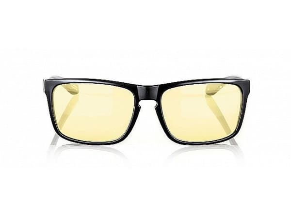Gunnar Optiks INTERCEPT, Rektangel, Spela, Svart, Bärnsten