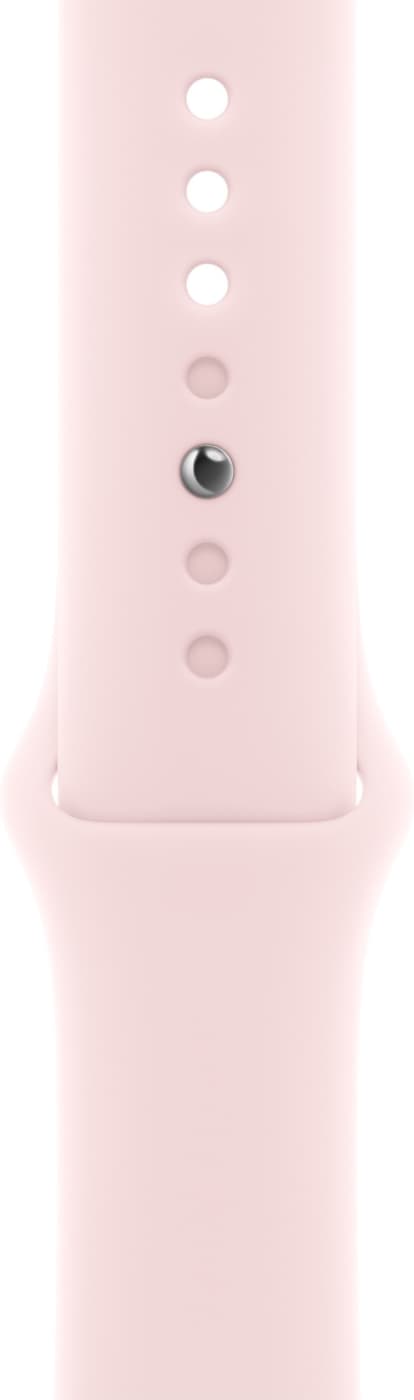 Apple Klockarmband 45 mm rosa sportarmband, S/M (MT3U3)