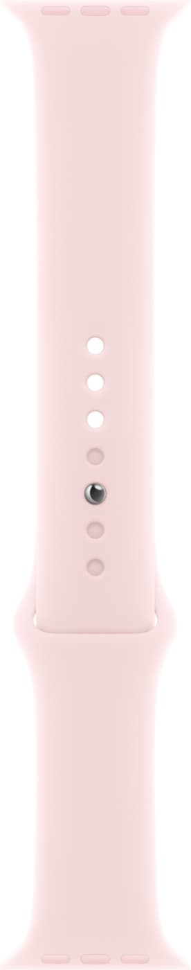 Apple Klockarmband 45 mm rosa sportarmband, S/M (MT3U3)