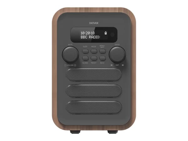 Denver DAB-48 DAB bærbar radio Grå