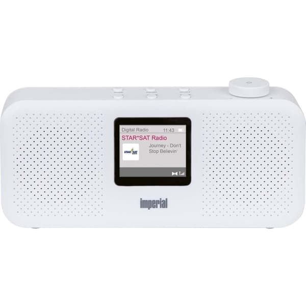 imperial DABMAN 16 DAB+ / FM Stereo Radio Hvid