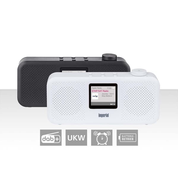 imperial DABMAN 16 DAB+ / FM Stereo Radio Hvid