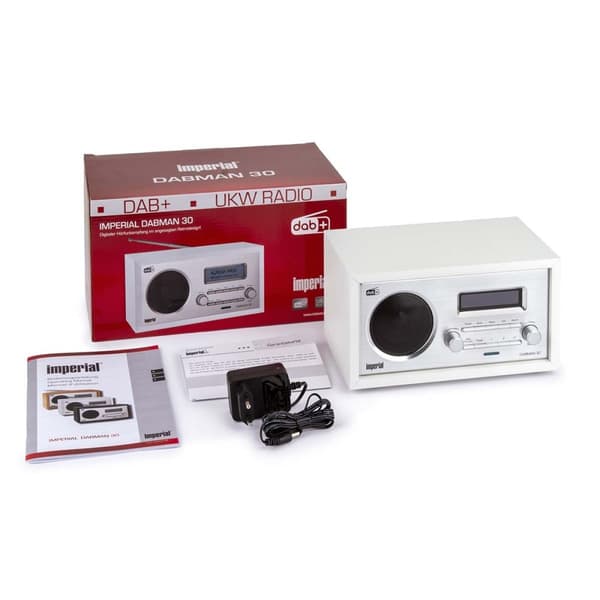 imperial DABMAN 30 DAB+ / FM-radio Valkoinen