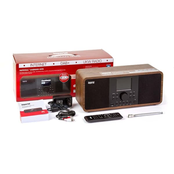 imperial DABMAN i205 Hybrid Stereo Radio DAB+ / FM / Internet / Bluetooth Trælook