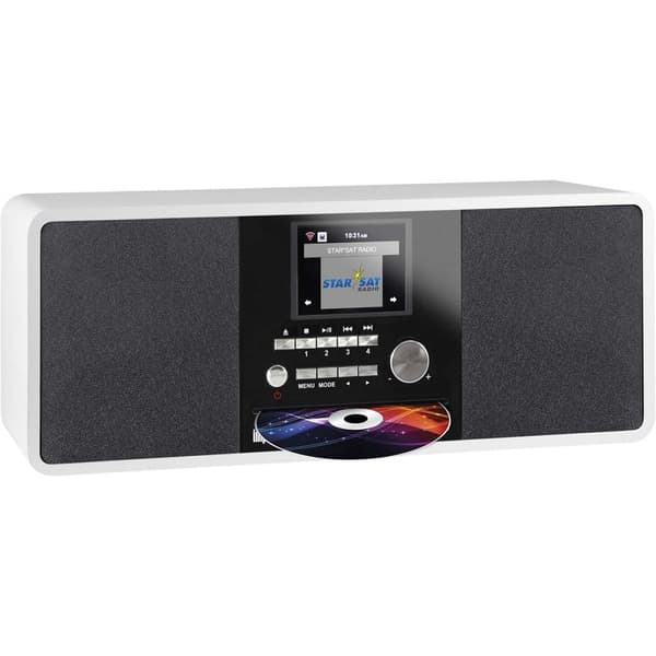 imperial DABMAN i200 CD Multifunktionsradio DAB+ / FM / Internet / Bluetooth Hvid