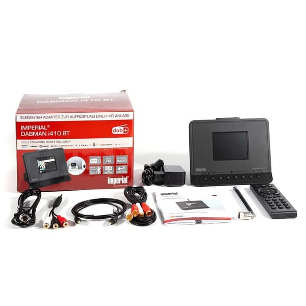imperial DABMAN i410 BT Compact Hybrid Radio DAB+ / FM / Internet / Bluetooth Sort