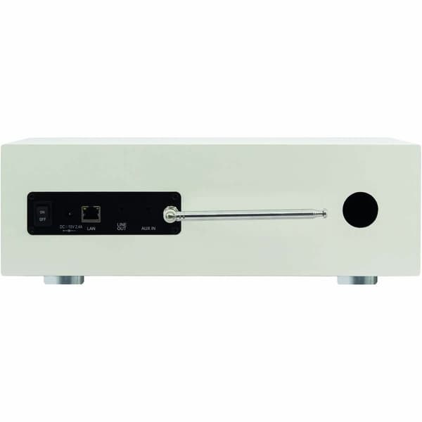 imperial DABMAN i450 CD monitoiminen stereoradio DAB+ / FM / Internet / Bluetooth Valkoinen-hopea