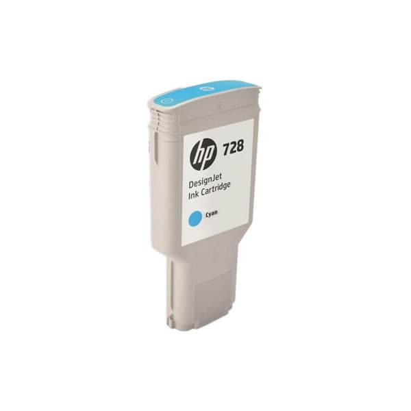 HP Blæk F9K17A 728 Høj Kapacitet Cyan