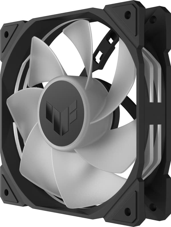 ASUS TUF Gaming TR 120 ARGB Reverse PWM -tuuletin, 120 mm, valkoinen