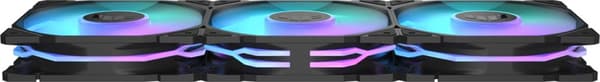 ASUS TUF Gaming TR 120 ARGB Reverse PWM-vifte, 120 mm, svart, 3-pk