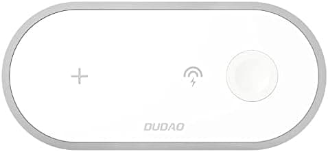 Dudao Trådlös laddare Dudao 3w1 A11, 10W (vit)