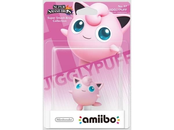 Nintendo Jigglypuff Amiibo, Vaaleanpunainen, 42 g, 129 mm, 92 mm, 190 mm, 42 g
