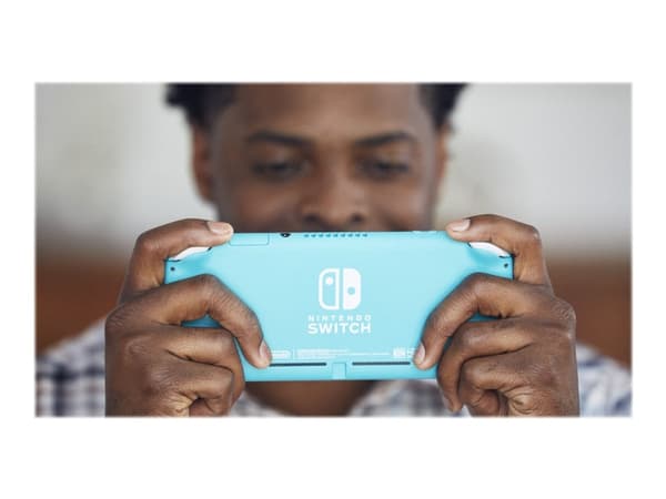 Nintendo Switch Lite - Timmy & Tommy Aloha Edition - spelkonsol till handdator - turkos - Animal Crossing: New Horizons