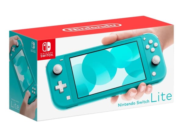 Nintendo Switch Lite - Timmy & Tommy Aloha Edition - spelkonsol till handdator - turkos - Animal Crossing: New Horizons Turkos