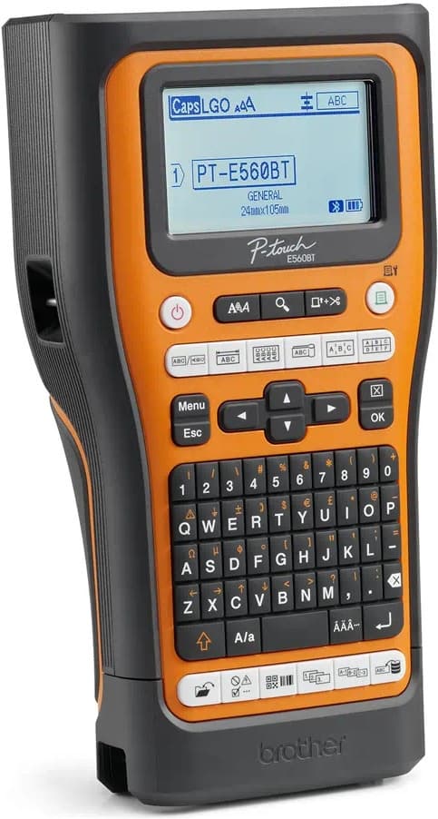 Brother PT-E560BTVP Pro-tarrat skriversett