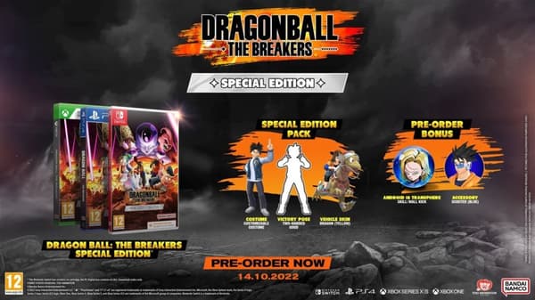 Bandai Namco Entertainment Dragon Ball: The Breakers - Special Edition spil, PS4