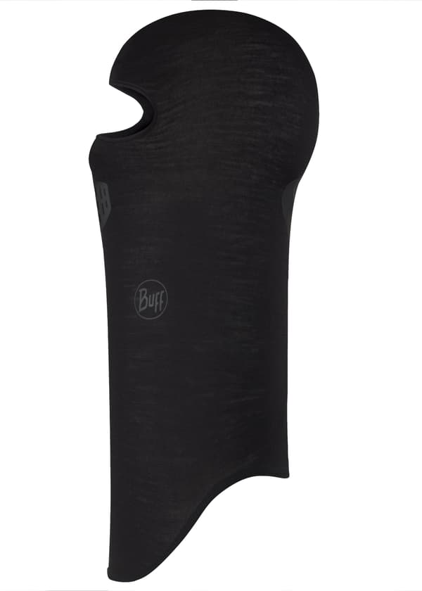 Buff Lw Merino Balaclava -merinokypärähuppu, musta