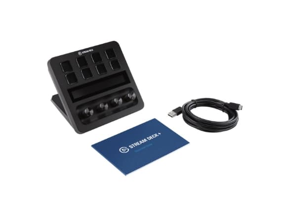 Elgato Stream Deck Plus - Tastegruppe - USB - med Elgato XLR Dock