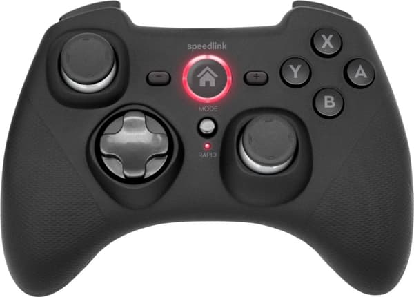 Speedlink RAIT Bluetooth Gamepad - til Nintendo Switch/OLED, gummi-sort