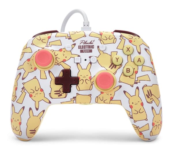 PowerA NSW ENH kablet controller - Pikachu Blush