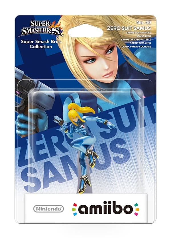 Nintendo Amiibo-figur Zero Suit Samus