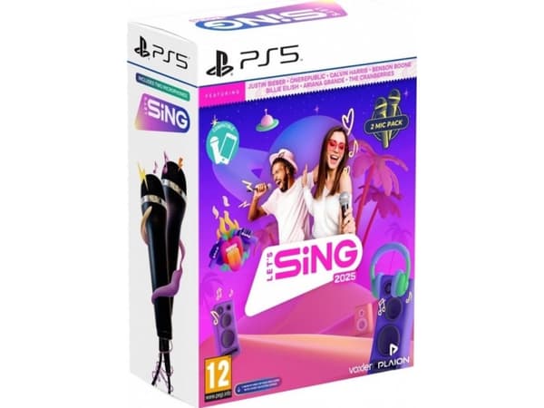 Ravenscourt Games Plaion Gra playstation 5 lar deg synge 2025 2 mikrofoner
