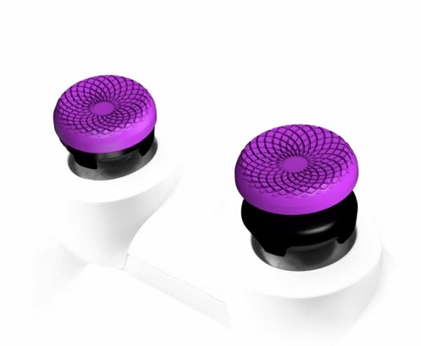 KontrolFreek Frenzy, PlayStation 4, PlayStation 5, Thumbstick, Svart, Lila, Gummi, USA, 2 styck